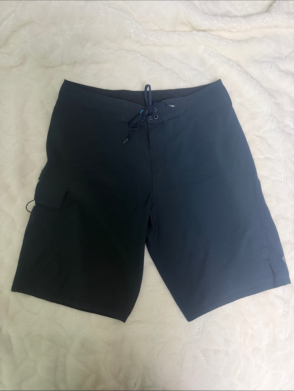 Quiksilver Dark Blue Boardshorts with Side Pocket